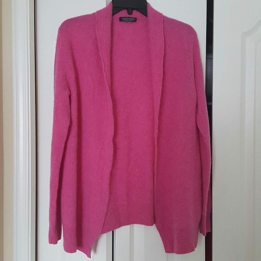 Cashmere Cardigan Saks Fifth Avenue Black Label